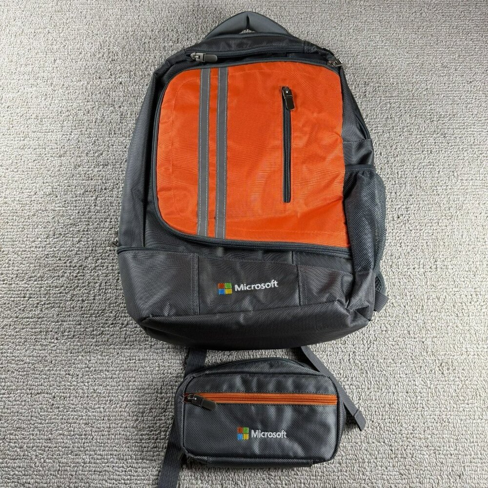 Microsoft Computer Padded Safety Laptop Backpack … - image 1